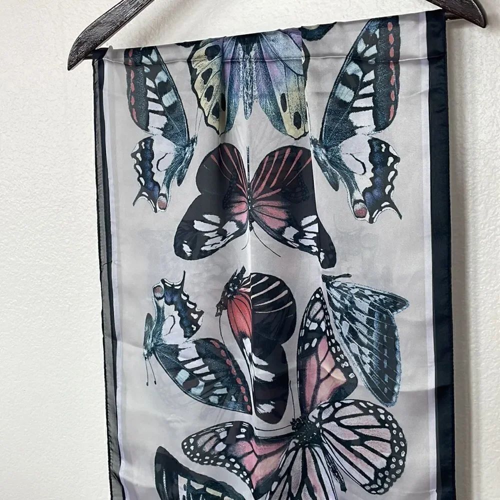 Butterfly scarf